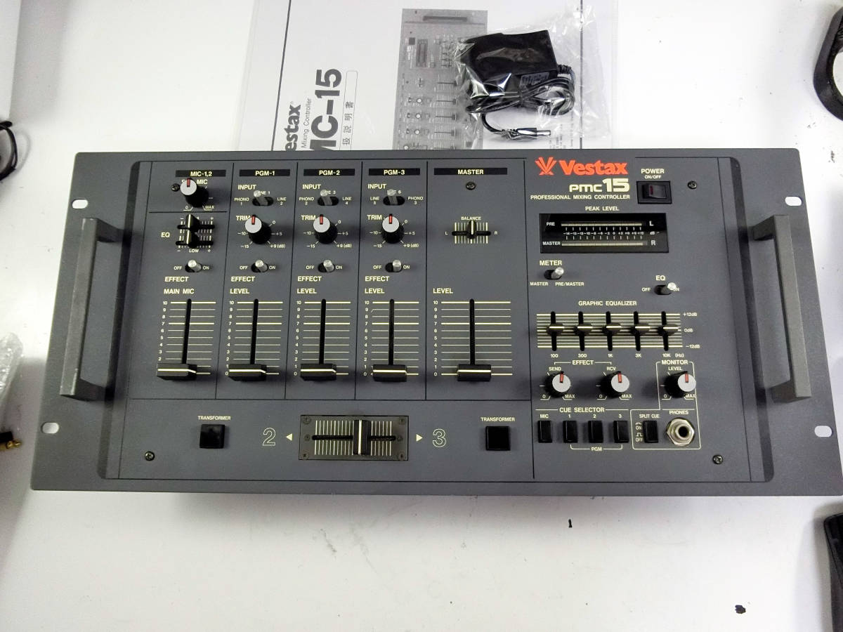 ヤフオク! -「vestax pmc15」(DJ機器) (楽器、器材)の落札相場・落札価格