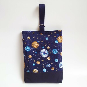  hand made reversible cosmos × star shoes case indoor shoes inserting shoes inserting shoes bag on shoes inserting man Galaxy planet Star 