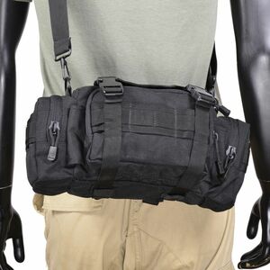 CONDOR ショルダーバッグ デプロイメント 127 [ ブラック ] コンドルアウトドア ボディーバッグ 肩掛け鞄