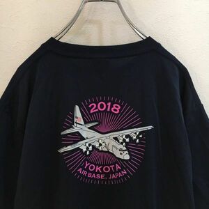 YOKOTA EKIDEN/横田駅伝2018 半袖Tシャツ　YOKOTA EKIDEN ネイビー紺 Mスポーツ