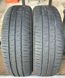 送料無料　165/55R15 75V (ブリヂストン) ECOPIa NH100C 2本　A.7