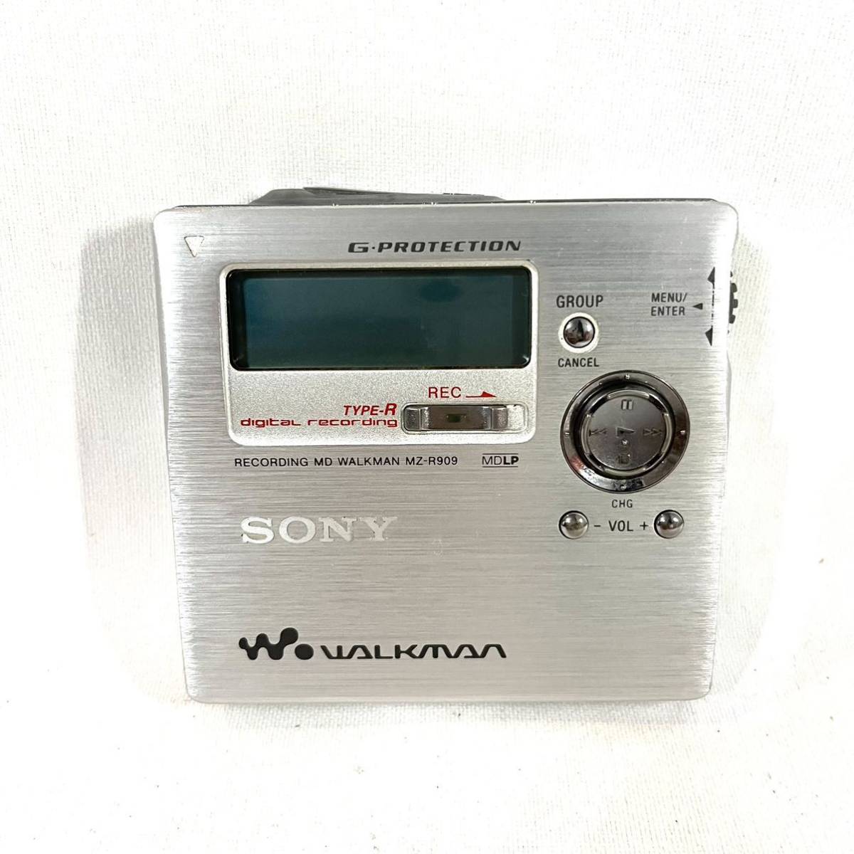 MD再生確認済】SONY ソニー MDウォークマン MZ-R909 プレーヤー