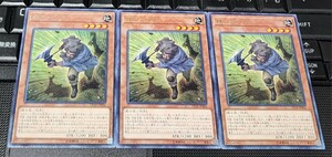 遊戯王　鉄のハンス　CP18　字レア　３枚セット　即決