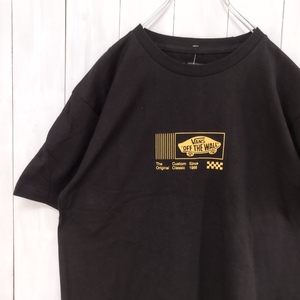 即決【新品】VANS　USバンズ　Tシャツ　ブラック　M　★TRANSFIXED