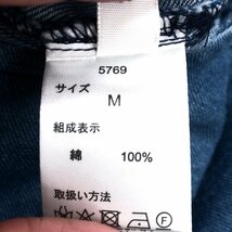 ● archives アルシーヴ ノースリーブ デニム ワンピース M 紺 インディゴ マキシ丈 タンクトップ 国内正規品 レディース 女性用_画像6