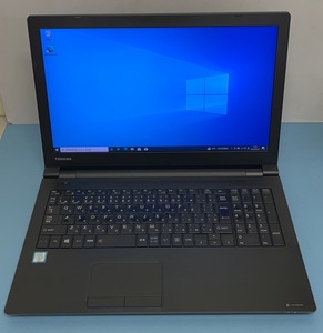 中古ノートパソコン ★Windows10★Toshiba Core i7-6600U/@2.80GHz/8GB/M.2 128GB/15インチ以上★