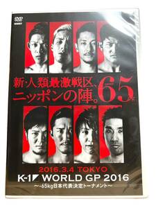 K-1 WORLD GP 2016 IN JAPAN~-65kg日本代表決定トーナメント~ 2016年3月4日 東京・国立代々木競技場第2体育館 [DVD]