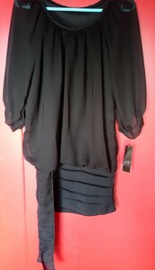 ミニショートドレス(ブラック)