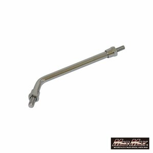 バイク用品 KAWASAKI カワサキ Z2タイプ ロングミラーステー 10mm メッキ 1本/エストレア MT-10 RZ350 ホーク【メール便送料200円】