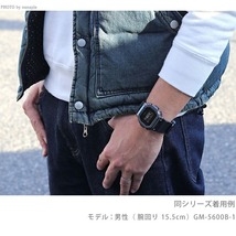 G-SHOCK Gショック クオーツ GM-5600LC-7 5600シリーズ メンズ 腕時計 カシオ casio デジタル グレー ホワイト 白_画像6