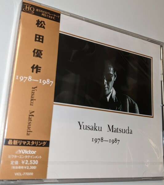 M 匿名配送 UHQCD 松田優作 YUSAKU MATSUDA 1978-1987 リマスター版 通常盤 4988002903207