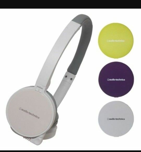 audio-technica. ポータブルヘッドホン ATH-WM55 White