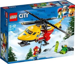 * free shipping * Lego (LEGO) City first-aid helicopter 60179 block toy 