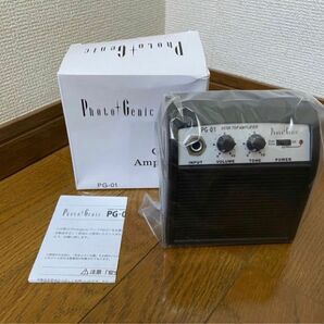 PhotoGenic フォトジェニック 3W出力 ミニギターアンプ PG-01 新品