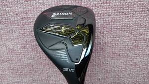 ダンロップ　SRIXON　スリクソン　ZX　MkⅡ　HYBRID　U５　２５度　DG９５　UTILITY　S２００　メーカーカスタム品