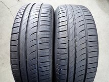 QR6935【送料無料215/55R17】ゴルフ トゥーラン ザ・ビートルなどへ ピレリ 2019年製 中古夏アルミセット ■17×7J 112/5H ET48■_画像3