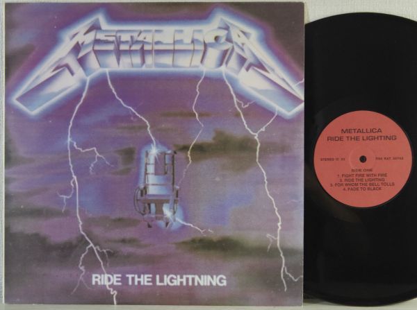 ヤフオク! -「metallica ride the lightning」(レコード) の落札相場