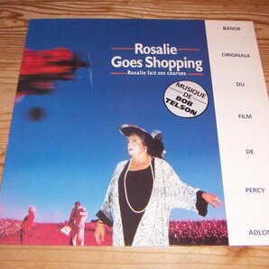 LP：ROSALIE GOES SHOPPING BOB TELSON ボブ・テルソン：オランダ盤 ロザリー・ゴーズ・ショッピング サントラ パーシー・アドロン監督の画像1