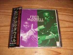 CD：FRED McDOWELL THE FIRST RECORDINGS ザ・ファースト・レコーディング フレッド・マクダウェル：帯付：Pヴァイン