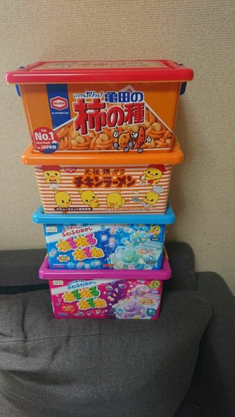 お菓子box チキンラーメン ねるねるねるね 柿の種