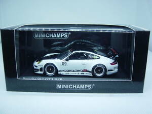 送料350円～ MINICHAMPS 1/43 Porsche 911 (997) GT3 RSR Promo/Presentation 2009 ポルシェ