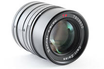 【美品/動作OK】 CONTAX Carl Zeiss Sonnar T* 90mm F2.8 Black AF Lens G1 G2 用 コンタックス ブラック 標準 単焦点 オート レンズ #566_画像4