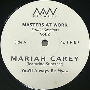 希少 Masters At Work Studio Sessions Vol.2 / Mariah Carey / You'll Always Be My....