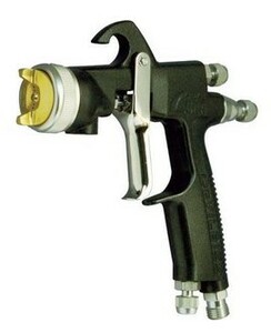  De Ville screw LUNA MARK2 PLUS luna Mark 2 LUNA2-R-244PLS-1.3-G-K spray gun gravity type aluminium cup, air valve, multi lid attaching 