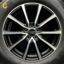 深溝美品★VOLVO用 VSTアルミ＆235/60R17 ミシュラン X-ICE XI2 4本 B230605-B4 XC40に/7J +49 5H 108*検索:純正*スタッドレス*セット_画像4