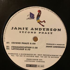 [ Jamie Anderson - Second Phase - Slamdunk SD 007 ] Orlando Voorn