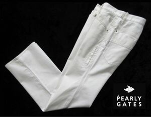 PEARLY GATES パーリーゲイツ ホワイト ゴルフパンツ