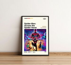 海外　限定品 　 スパイダーマン：アクロス・ザ・スパイダーバース　ポスター　７