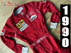 海外 高品質　送料込み　ナイジェル・マンセル Nigel Mansell 1990 F1　レーシングスーツ　サイズ各種 レプリカ カスタム対応