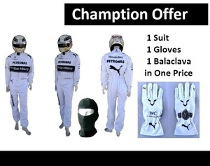 海外 高品質　送料込み 　ルイス・ハミルトン　2014 L.Hamilton　F1 レーシングスーツ　グローブセット　サイズ各種 レプリカ ２