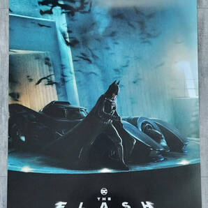 海外 限定品   ザ・フラッシュ バットマン ダブルサイド 両面 映画館 ポスター ２の画像1