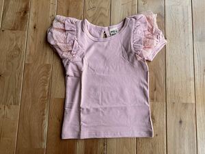 新品 bee des bee 女の子 ベビー 半袖 フリル Tシャツ 100 95