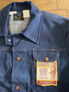 WRANGLER 126MJR DENIM JACKET DEADSTOCK サイズ42-44 Gジャン ヴィンテージ ラングラー デットストック