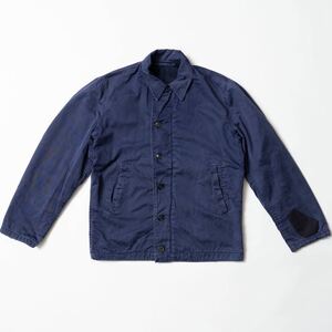 米軍実物 初期型 US NAVY ユーティリティジャケット デッキジャケット USN アメリカ軍 サブマリン JACKET DECK VINTAGE UTILITY A-2 前期