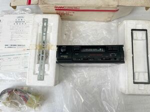 新品未使用品☆レア物☆三菱純正MMCカセットデッキ MZ594105 GX-751 オートリバース当時物 89年式ミニカ　ランエボ　パジェロ