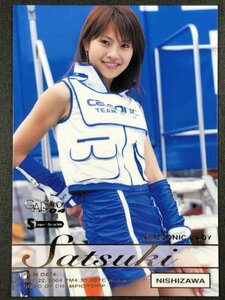 西澤さつき　GALS PARADISE 2004　035　スーパーグラフィック レースクイーン トレカトレーディングカード ギャルズパラダイス ギャルパラ