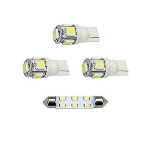 ポルシェ 981 ケイマン [H24-H28] LED ルームランプ 【SMD LED 21発 4点セット】