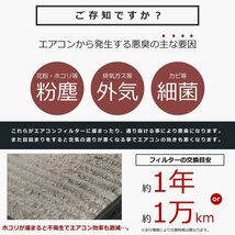 送料無料！ スズキ FF21S イグニス H28.2- 車用 エアコンフィルター キャビンフィルター 活性炭入 014535-3710_画像3