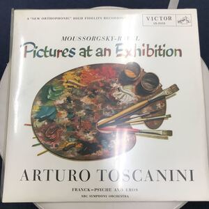 33740-19 0602Y LP ARTURO TOSCANINI Pictures at an Exhibition 動作未確認