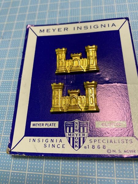 【MEYER INSIGNIA PINS】-MEYER PLATE-ミリタリーピンバッジ 6/19