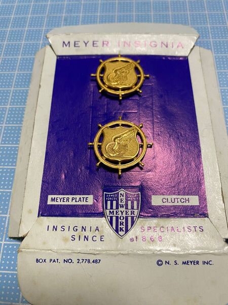 【MEYER INSIGNIA PINS】-MEYER PLATE-ミリタリーピンバッジ 7/19