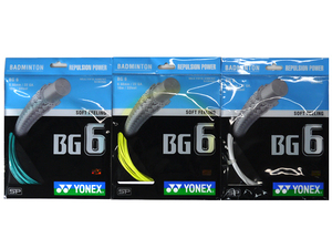 ◆ Yonex ◆ BG6 String ◆ 0,66 мм · 10 м ◆ 1 ПК