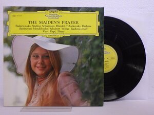 LP レコード Kurt Rapf クルト ラップ ピアノ THE MAIDEN'S PRAYER 乙女の祈り バダジェフスカ 【E+】 D12276K