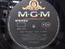 LP レコード SAM TAYLOR サムテイラー SAM THE MAN TAYLOR IN JAPAN 日本の サム テイラー 【E+】 E6771Y_画像3