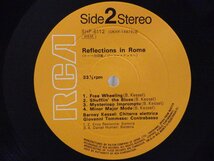 LP レコード Barney Kessel バーニー ケッセル Reflections in Rome ローマの印象 【E+】 D12657K_画像4