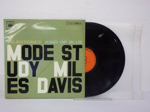 LP レコード 2枚組 MILES DAVIS マイルス デヴィス MODE STUDY 【E+】 D12750M